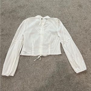 Bebe white top